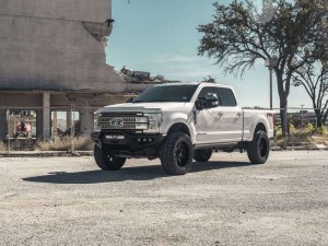 Ford F-250 Bumper - Front - Road Armor - SPARTAN Bolt-On Pre-Runner Guard - Tex Blk - `17-`20
